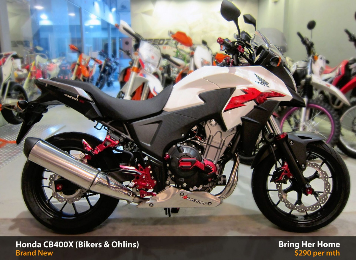 Honda CB400X ABS 2015 (New) (Bikers & Ohlins)