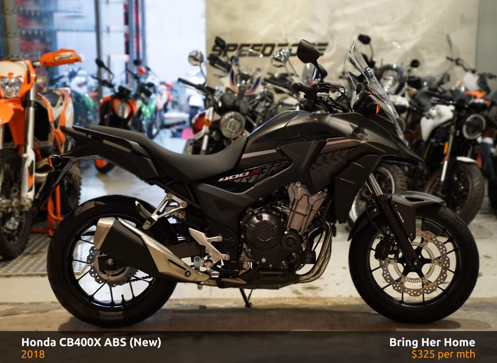Honda CB400X Black ABS 2018 (New)