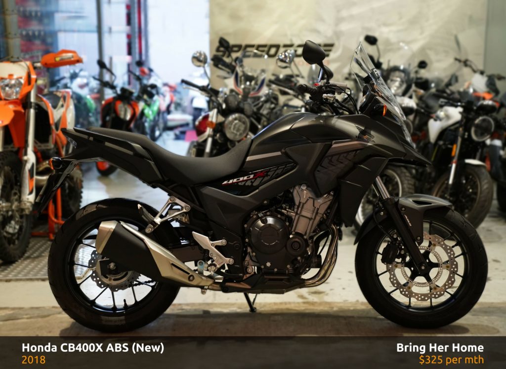 Honda CB400X Black ABS 2018 (New)