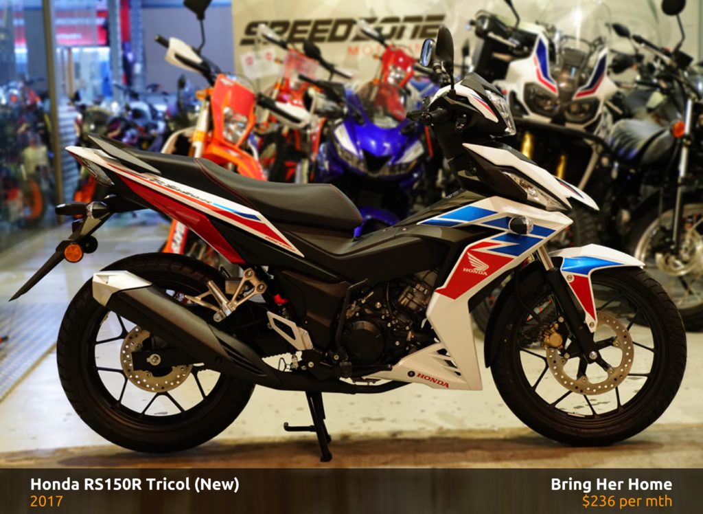 Honda RS150R Tri Colour Non ABS 2017 (New)