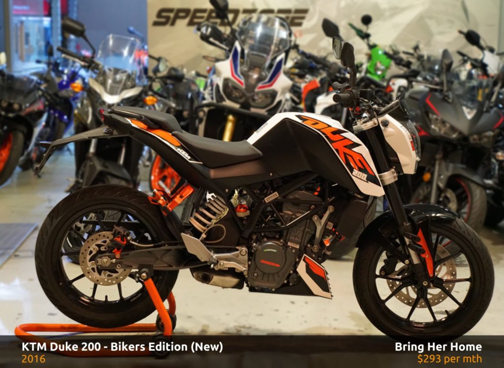 KTM Duke 200 Bikers Edition Non ABS 2016 (New)