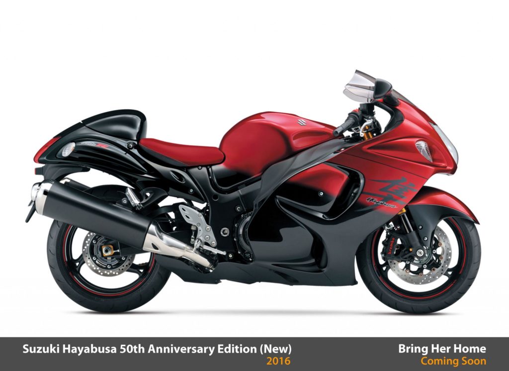 Suzuki Hayabusa 50th Anniversary Edition ABS 2016 (New)