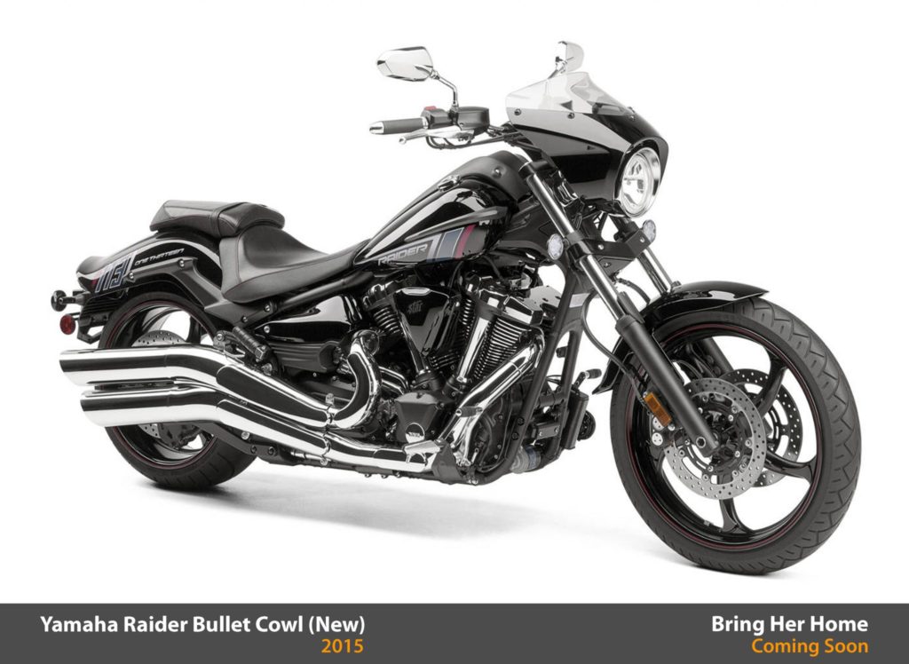 Yamaha Raider Bullet Cowl ABS 2015 (New)