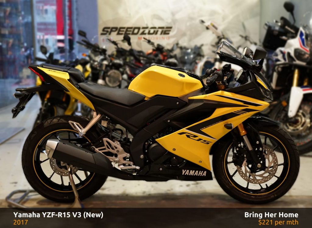 Yamaha YZF-R15 V3 Yellow ABS 2017 (New)