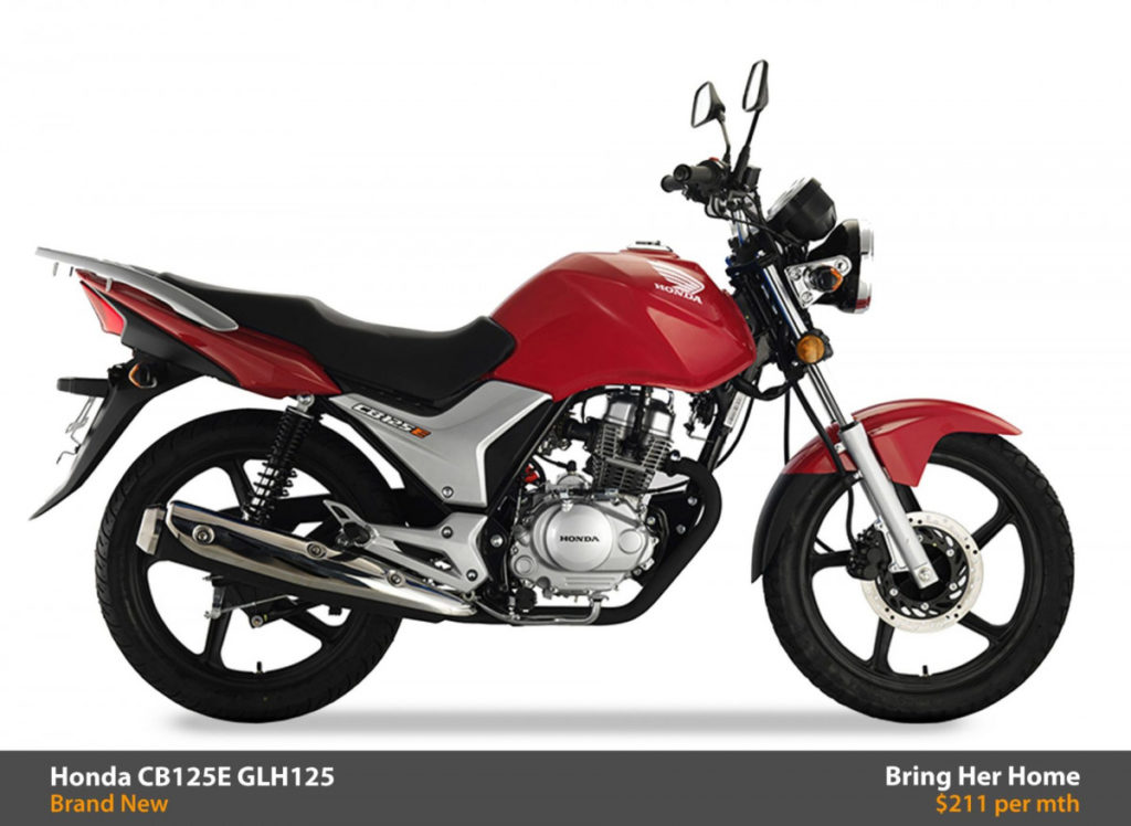 Honda CB125E GLH125 Non ABS 2015 (New)