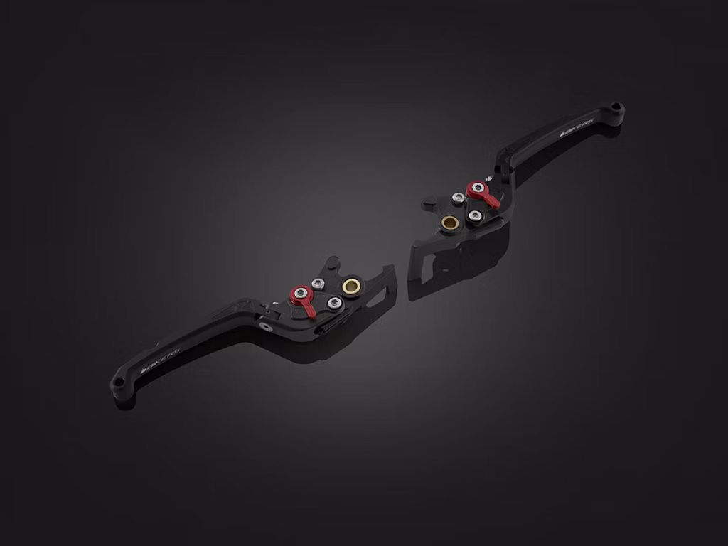 Bikers Folding Adjustable Front-Rear Brake Lever (Flat: Long)