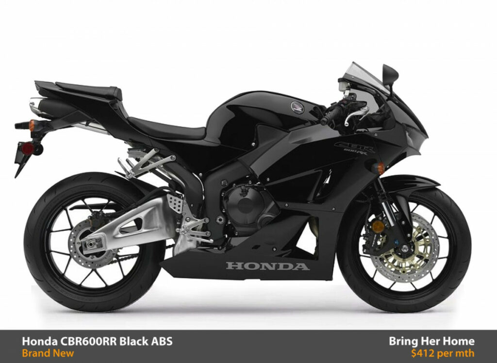 Honda CBR600RR Black ABS 2015 (New)