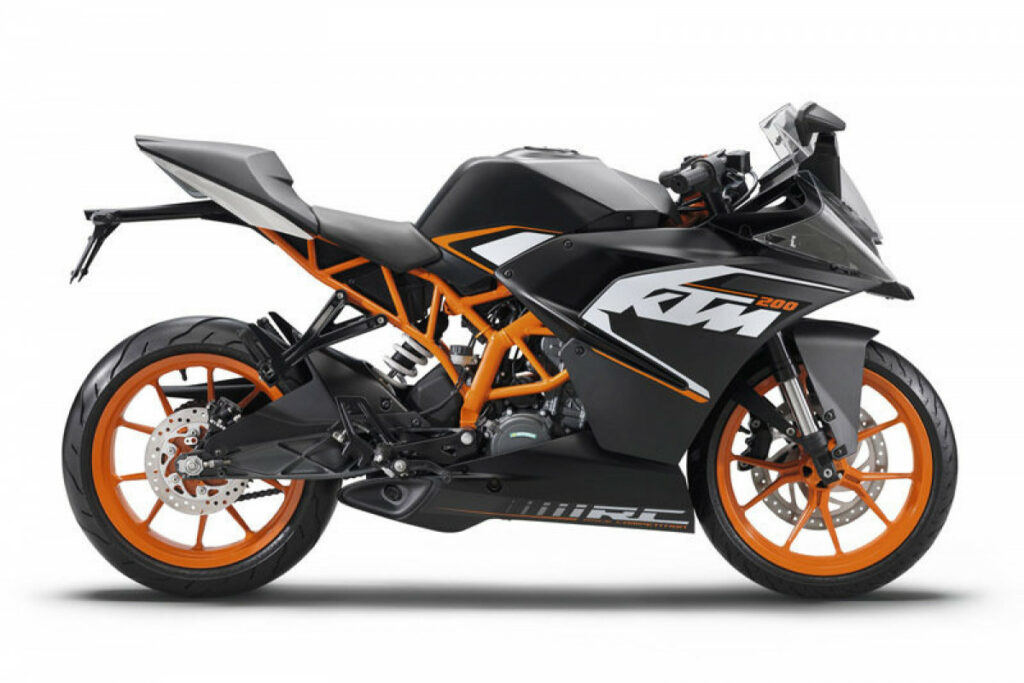 KTM RC 200 - Black 2014