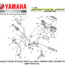 Yamaha Handle Comp. Aerox 155 ( BBP-F6110-00 )