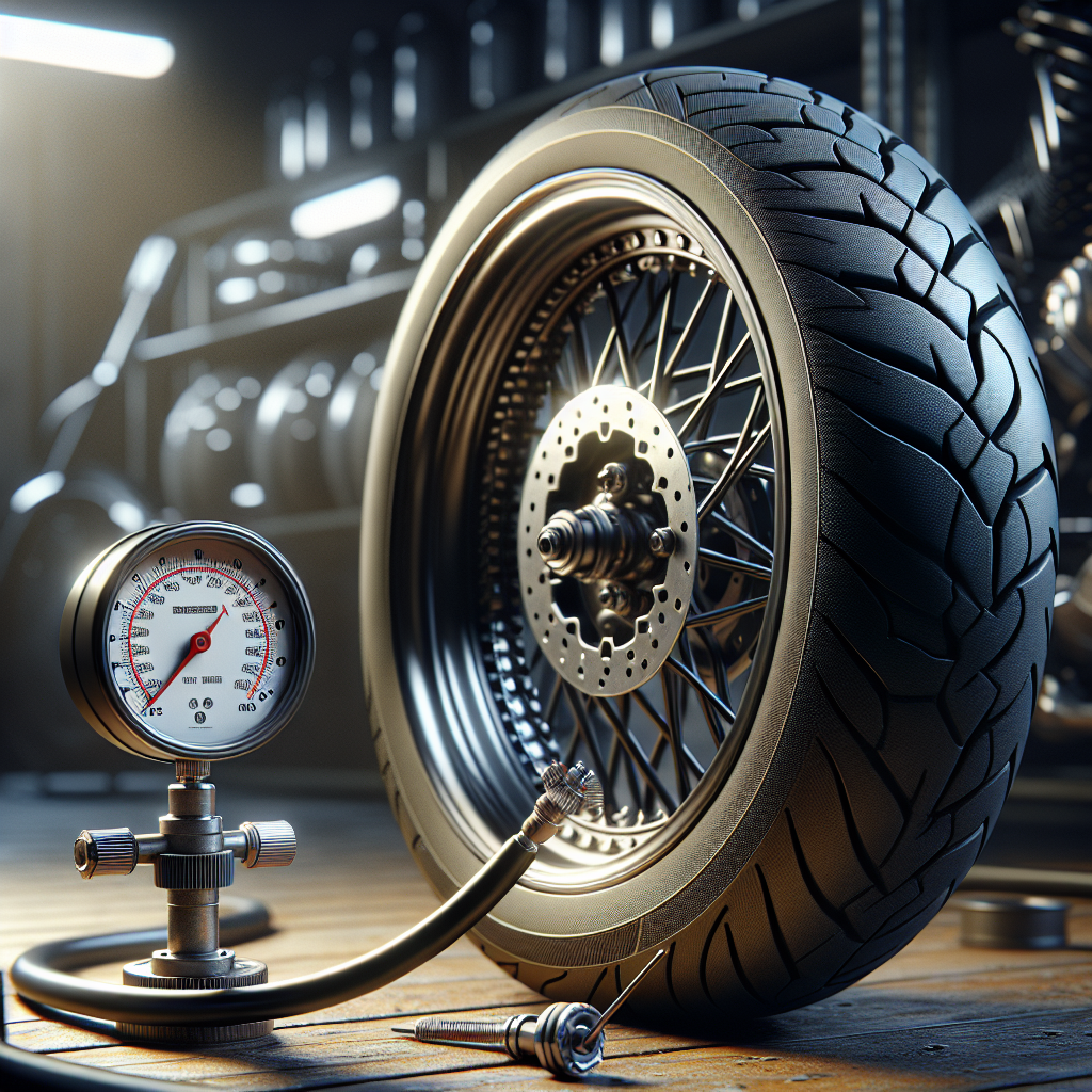motorcycle tyre pressure