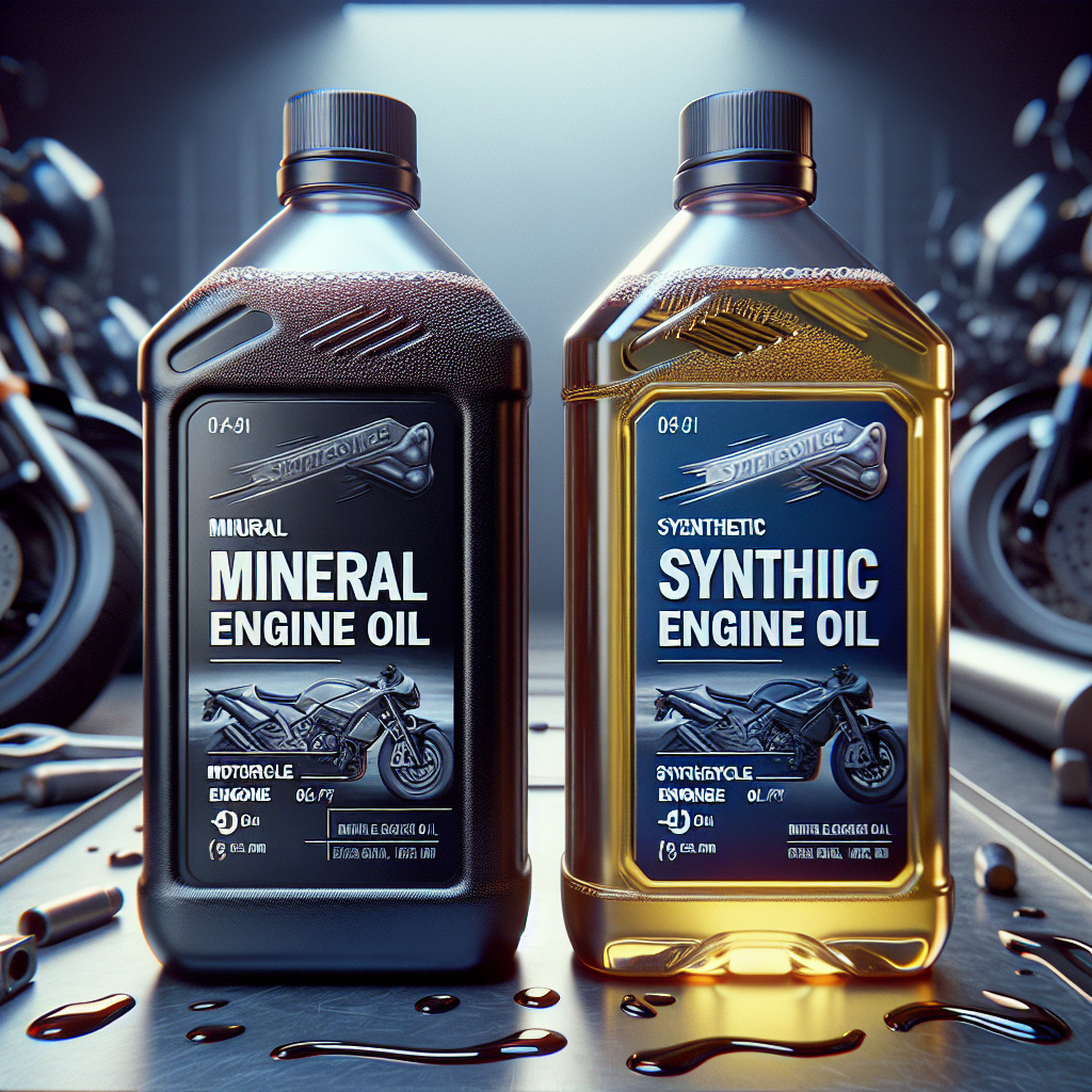 Mineral Motorcycle Engine Oil Vs Synthetic