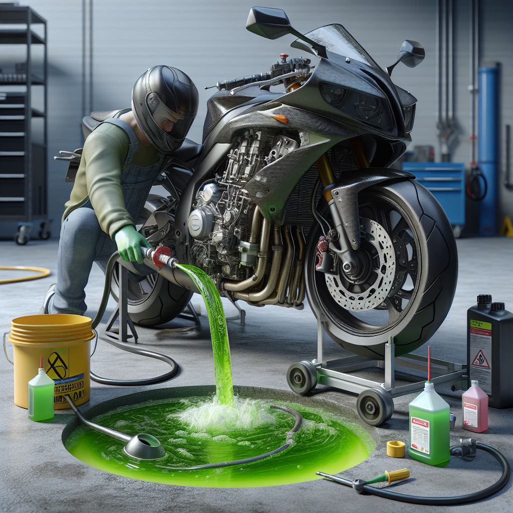 motorcycle coolant flush
