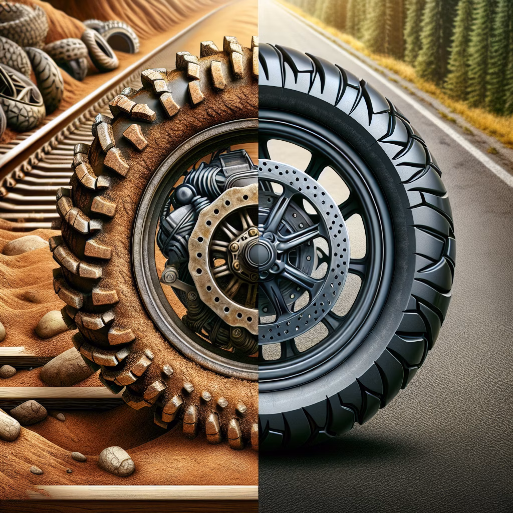 Off-Road Tyres VS Road Tyres