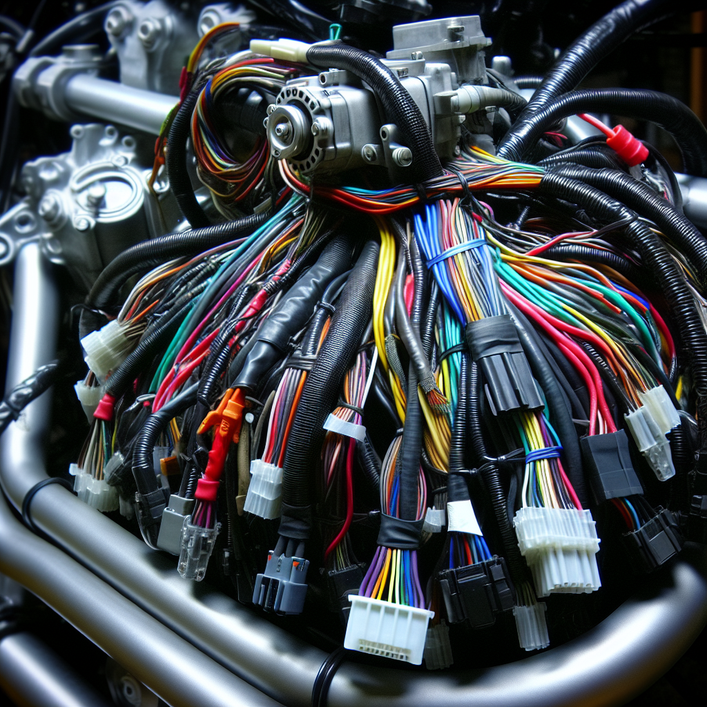 Motorcycle Wiring Management