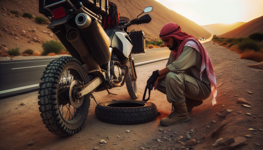 Ride Your Motorcycle with a Flat Tyre