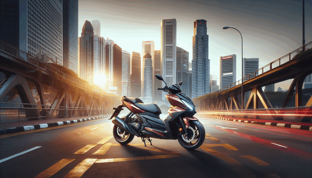 Ultimate Unleash the City Streets: The Sporty Yamaha Aerox 155 Scooter for Singapore Riders