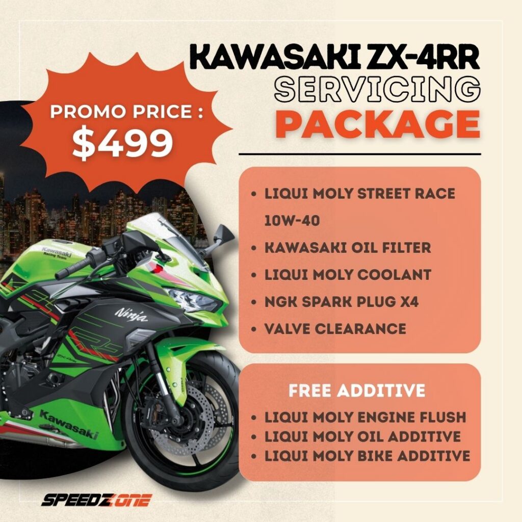 Kawasaki Ninja ZX4RR Servicing Package