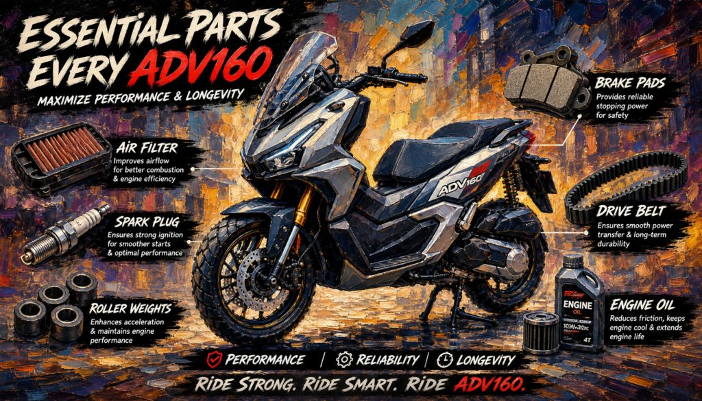 Essential Parts Every ADV160: Maximize Performance & Longevity