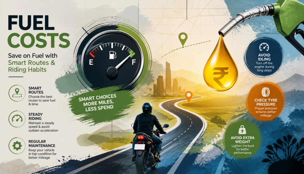 Fuel Costs: Save on Fuel with Smart Routes & Riding Habits